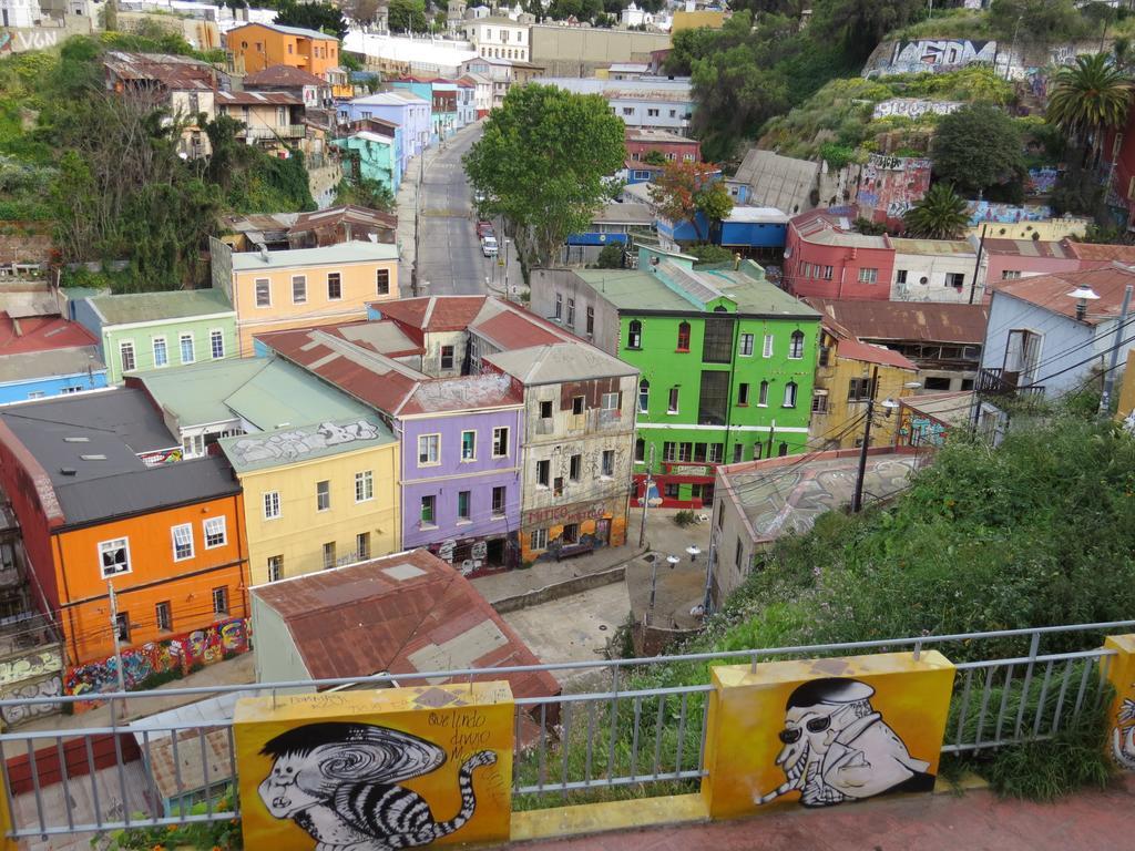 Hostal Casa Verde Limon Valparaíso Exterior foto