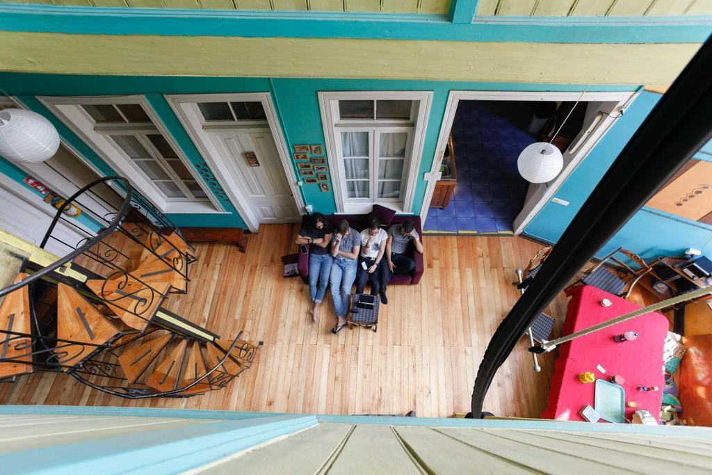 Hostal Casa Verde Limon Valparaíso Exterior foto