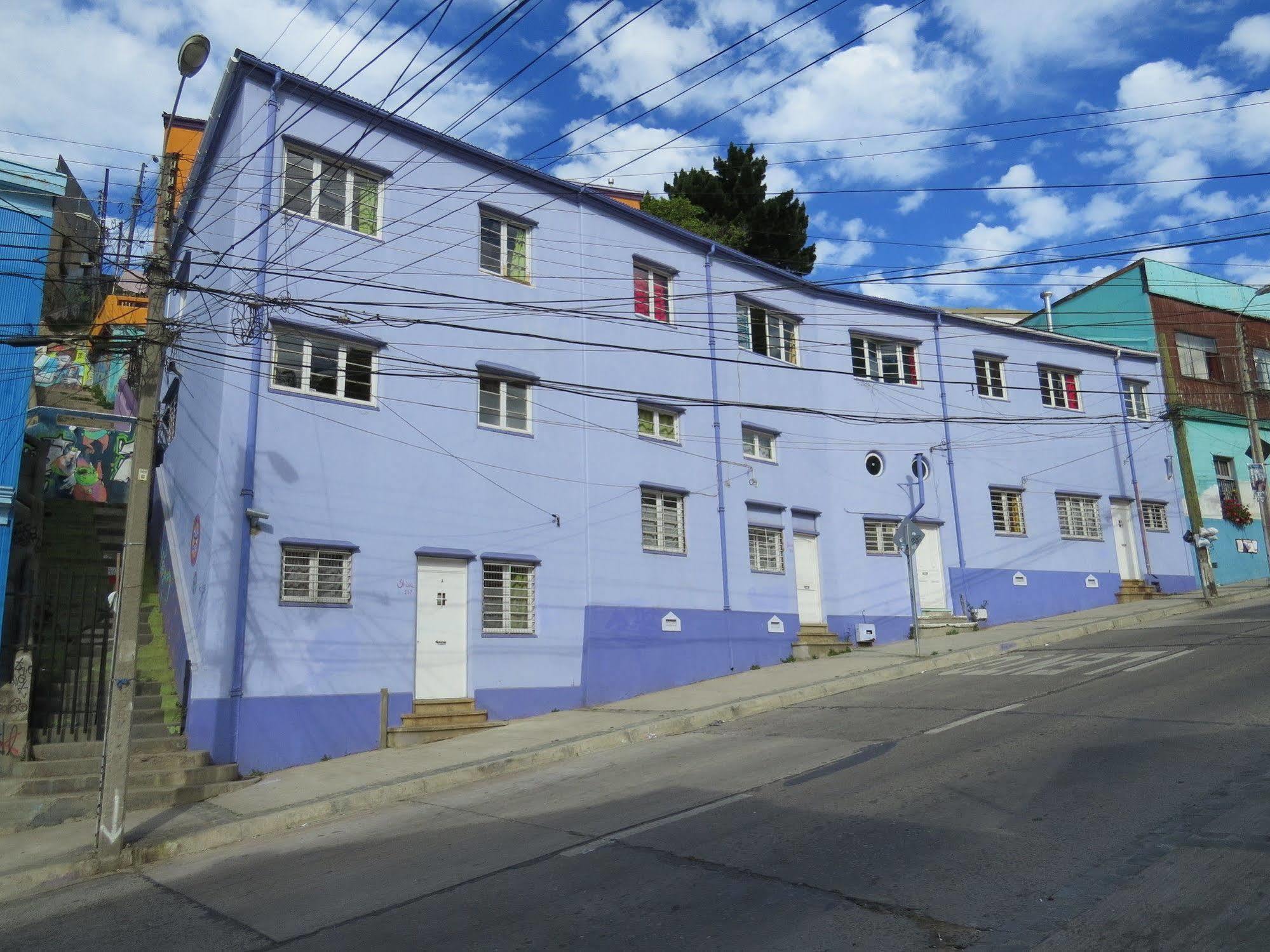 Hostal Casa Verde Limon Valparaíso Exterior foto