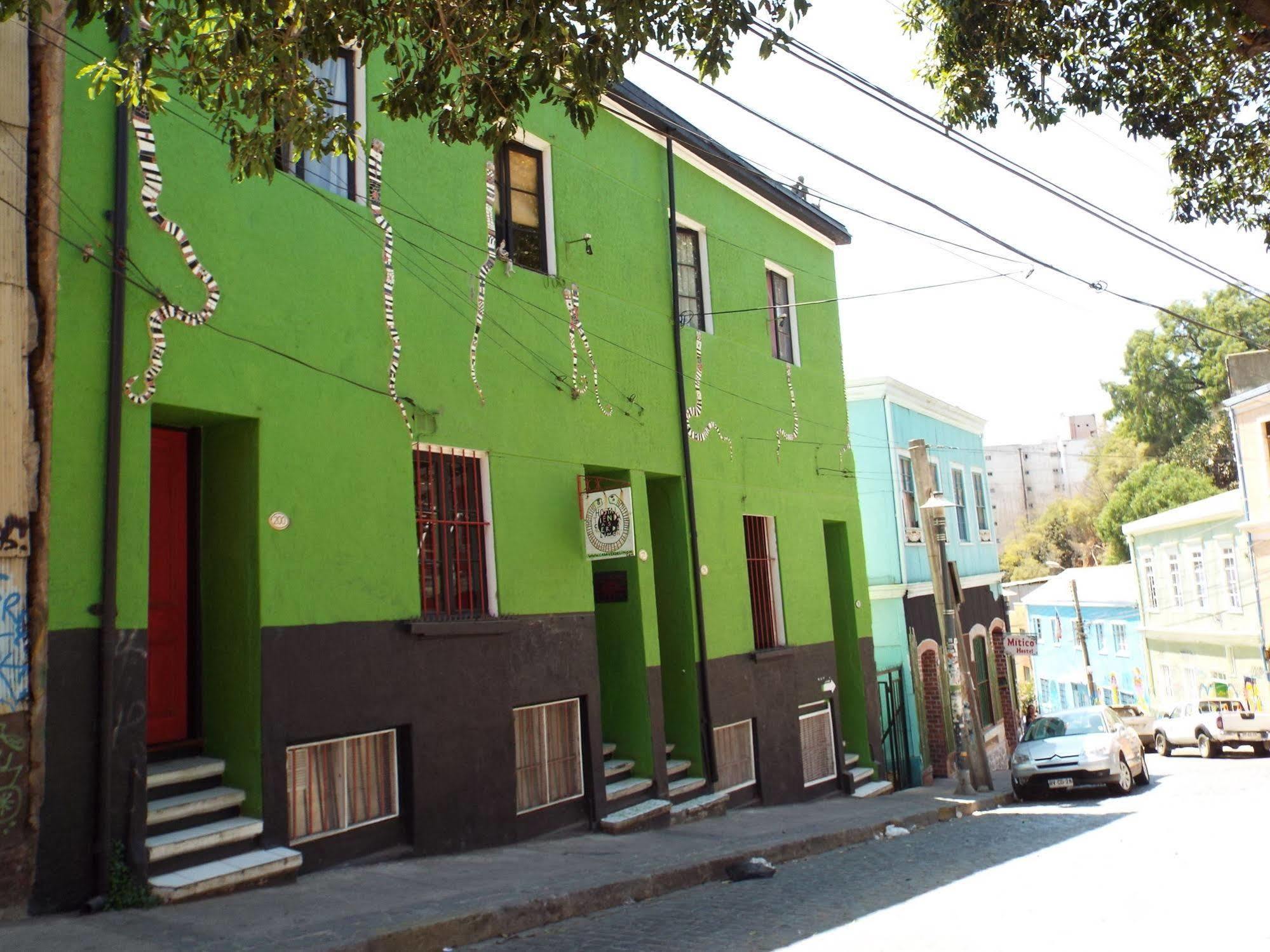 Hostal Casa Verde Limon Valparaíso Exterior foto
